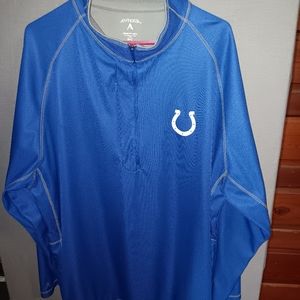 Indianapolis Colts Antigua Desert Dry Jacket Pullover Size XXL NFL Football